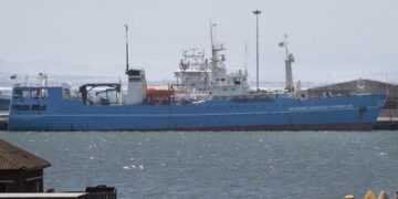 Russian polar research vessel docks in Cape Town amid protests