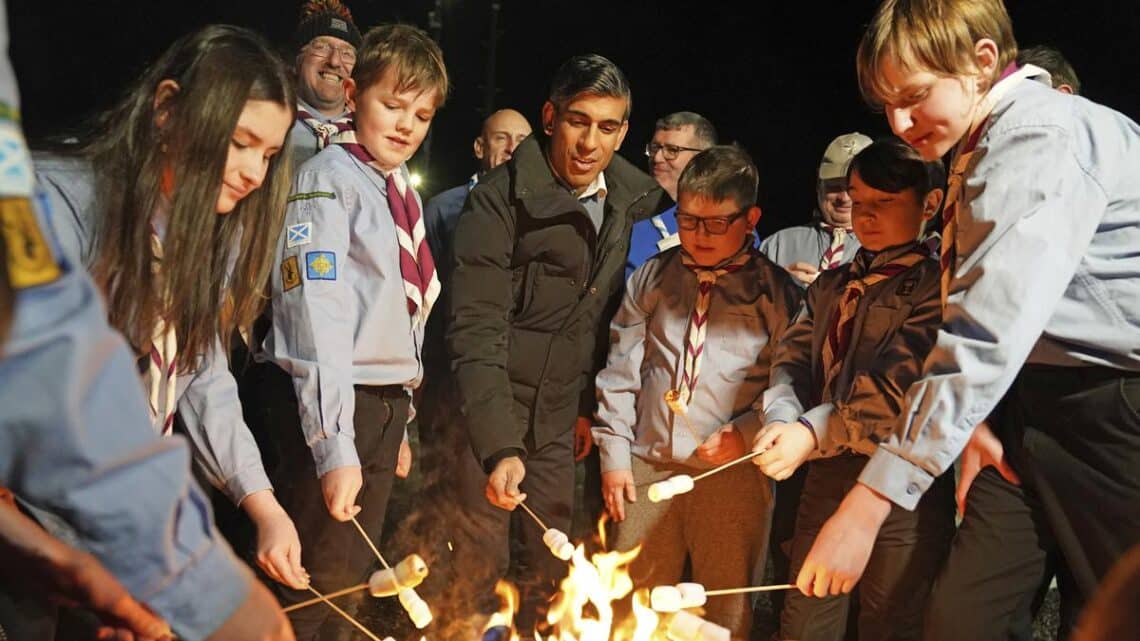 U.K. leader Rishi Sunak makes first visit to Scotland as PM