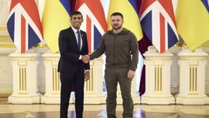 U.K. to supply tanks to Ukraine as Russian missiles hit Kyiv