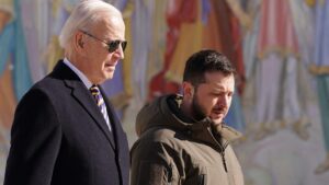 Biden makes unannounced trip to Kyiv ahead of Ukraine invasion anniversary; pledges $500 million in new military aid