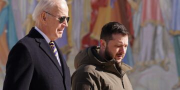 Biden makes unannounced trip to Kyiv ahead of Ukraine invasion anniversary; pledges $500 million in new military aid