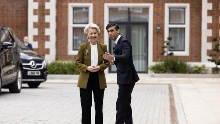 British’s PM Rishi Sunak and EU chief Ursula von der Leyen clinch Brexit deal over Northern Ireland trade