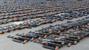 France seizes Iran assault rifles, missiles heading to Yemen