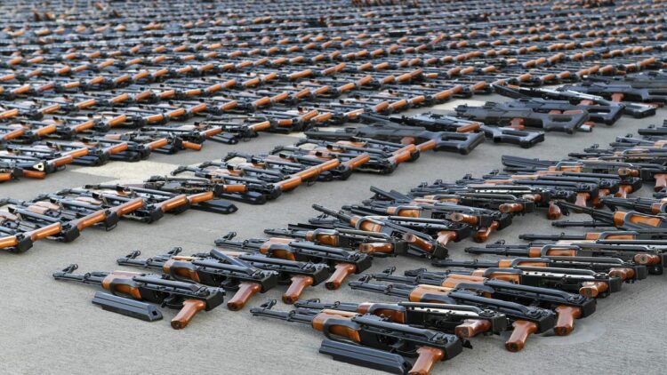 France seizes Iran assault rifles, missiles heading to Yemen