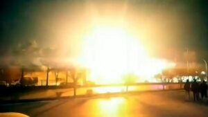 Iran blames Israel for drone attack, threatens retaliation