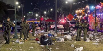 Mardi Gras parade shooting in New Orleans kills one, hurts four