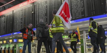 Thousands of flights cancelled as German airport staff strike