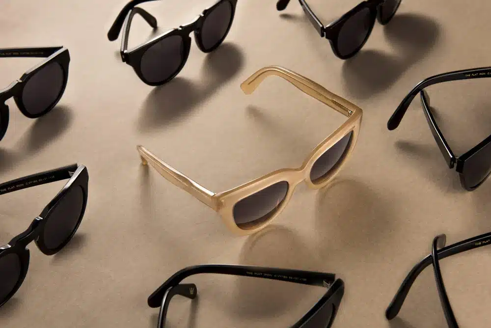 luxurious sunglasses
