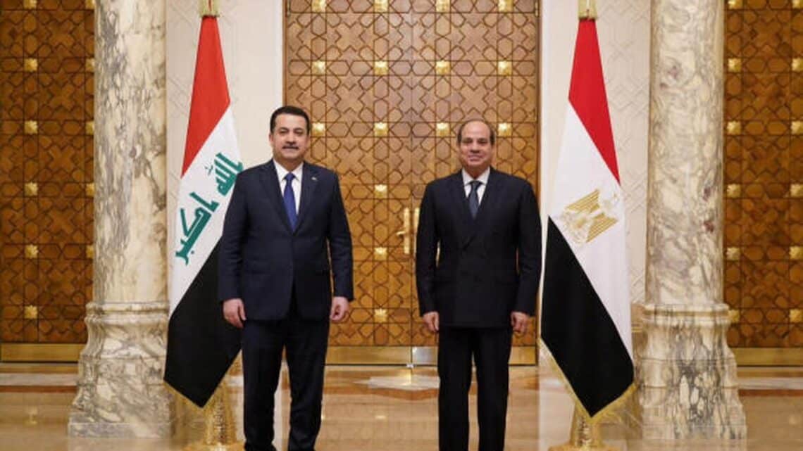 Egyptian President and visiting Iraqi PM seek to deepen ties