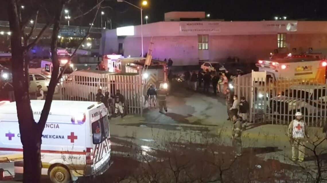 Fire breaks out at migrant detention facility in Mexico; several people dead Fire breaks out at migrant detention facility in Mexico; several people dead