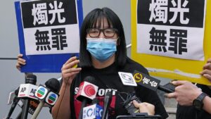 Hong Kong activists behind Tiananmen vigil jailed for months