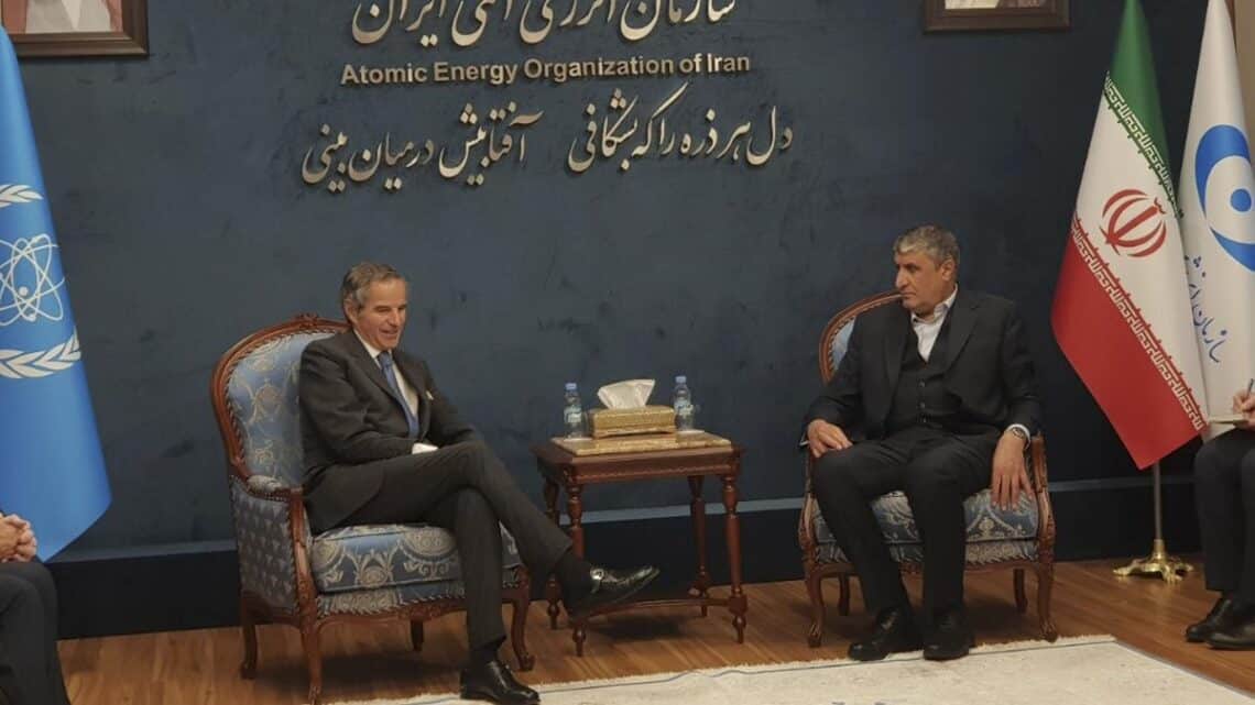 IAEA’s Grossi begins talks in Iran on nuclear cooperation