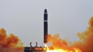 North Korea fires ballistic missile toward sea, Seoul says