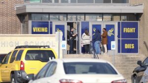 One dead, one hurt in Texas school shooting in U.S.; suspect arrested