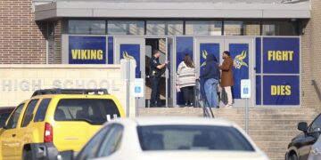 One dead, one hurt in Texas school shooting in U.S.; suspect arrested