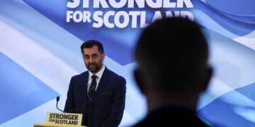 Pakistani-origin Humza Yousaf declared leader of Scottish National Party