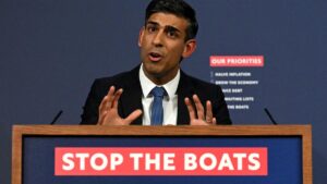 U.K.’s Sunak pledges to stop cross-Channel migrants