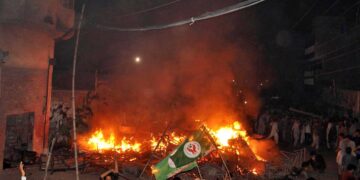 Ahmadi worship place in Pakistan’s Punjab demolished by extremists: officials