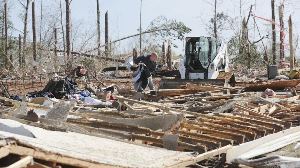At least 26 dead after tornadoes rake U.S. Midwest, South At least 26 dead after tornadoes rake U.S. Midwest, South