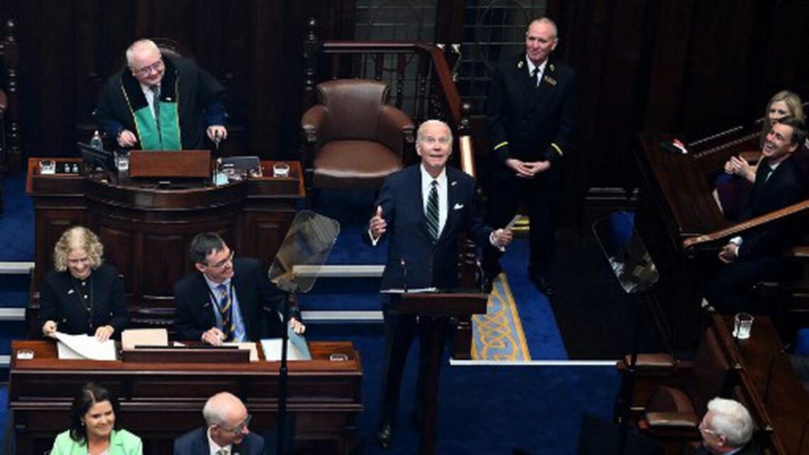 Biden to address Irish Parliament on ‘homecoming’ visit