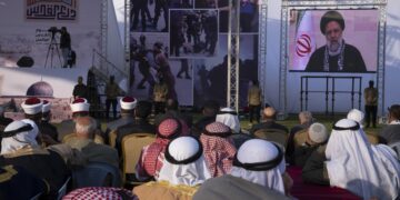 In a first, Iran’s president addresses Palestinians in Gaza