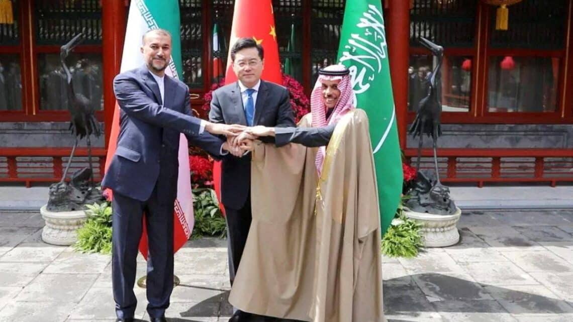 Iran, Saudi ministers meet in China to cement reconciliation Iran, Saudi ministers meet in China to cement reconciliation