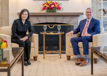 McCarthy meets President Tsai; calls Taiwan a ‘great friend of America’