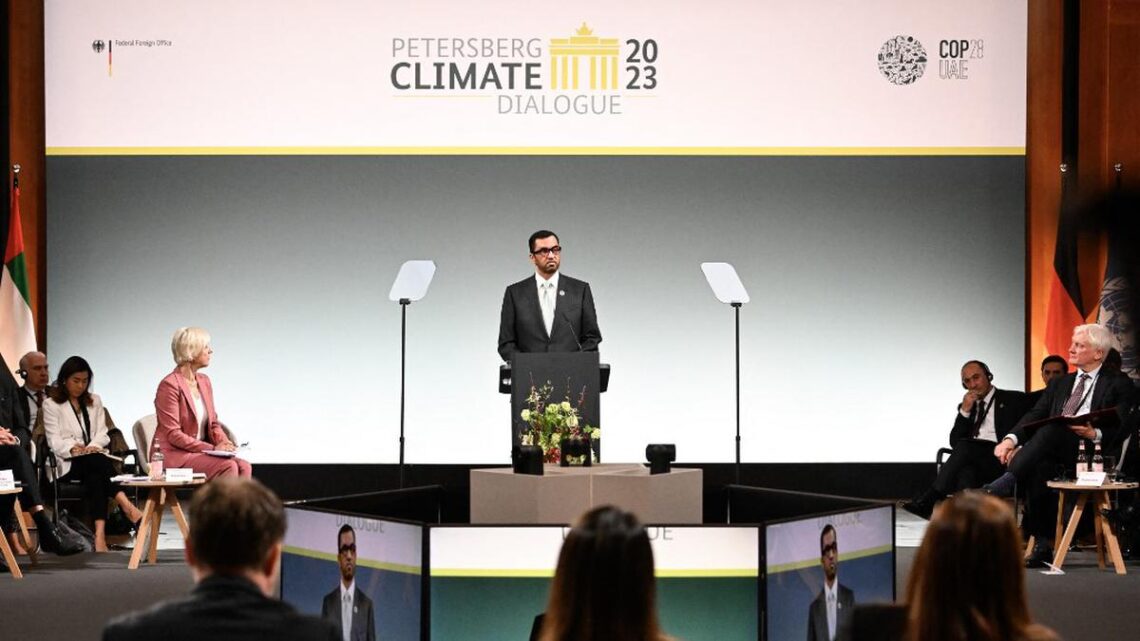 COP28 chair urges tripling of renewables capacity by 2030