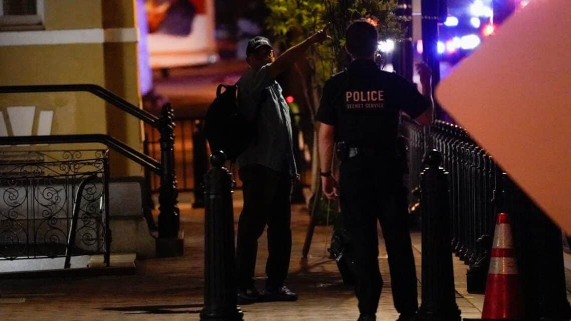 Driver who crashed outside White House charged with threatening President