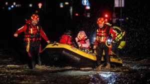Eight dead, Grand Prix cancelled after flooding devastates northern Italy
