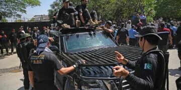 Former Pakistan PM Imran Khan arrested during court appearance: police