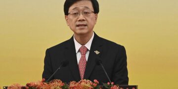 Hong Kong leader defends removal of politically sensitive books in public libraries