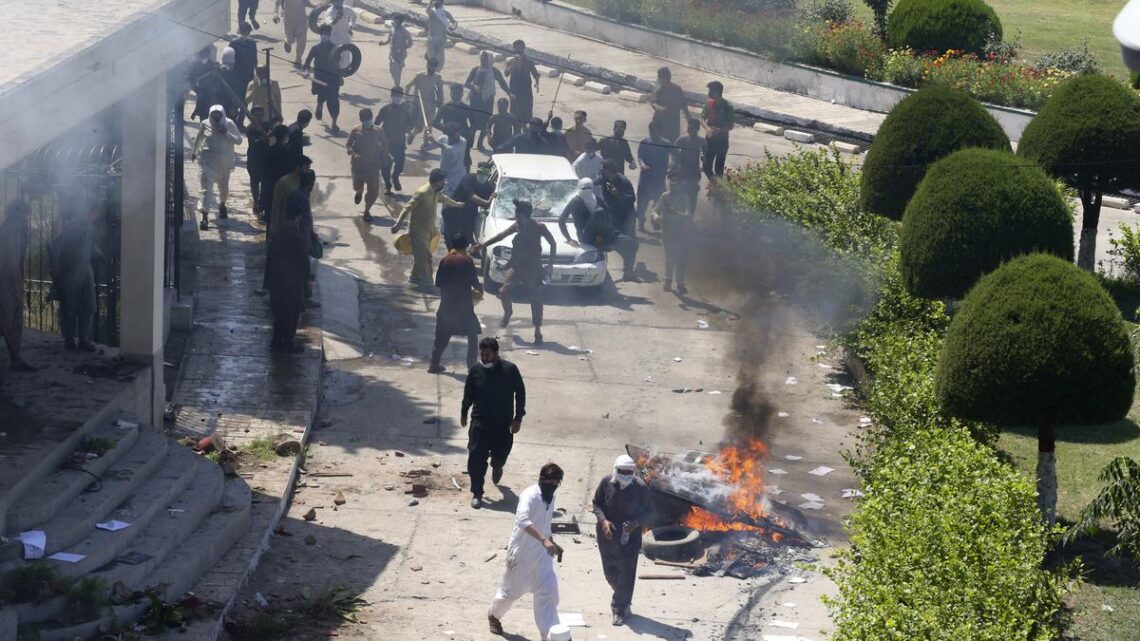 Imran Khan's PTI denies involvement in violent clashes Imran Khan’s PTI denies involvement in violent clashes