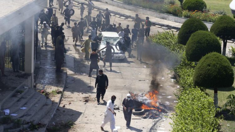 Imran Khan’s PTI denies involvement in violent clashes