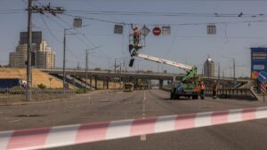 Russia strikes Kyiv in daylight after hitting Ukrainian capital with a more common nighttime barrage