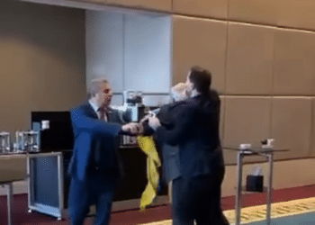 Ukraine delegate punches Russian at Black Sea nations assembly in Ankara
