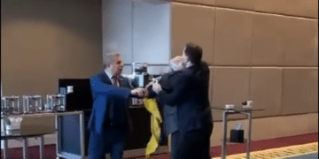 Ukraine delegate punches Russian at Black Sea nations assembly in Ankara