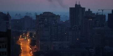 Ukraine shoots down 10 missiles in Russian attacks, oil depot hit