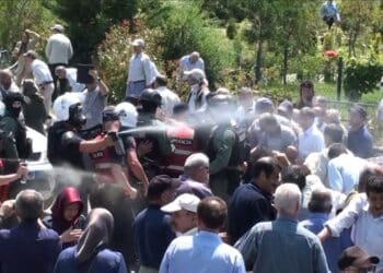 Albanian police raid Iranian opposition camp, seize 150 computers