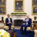 Biden and Sunak hold White House talks on daunting challenges to Ukraine, world economy