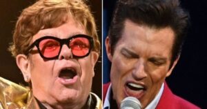 Elton John & Brandon Flowers Duet at Glastonbury