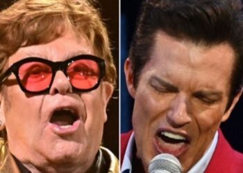 Elton John & Brandon Flowers Duet at Glastonbury