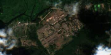European satellite imagery appears to show Wagner building up military base in Belarus after Russia mutiny
