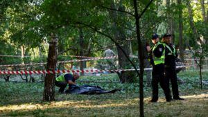Fresh Russian bombardment of Ukraine’s capital kills at least 3 people, wounds others