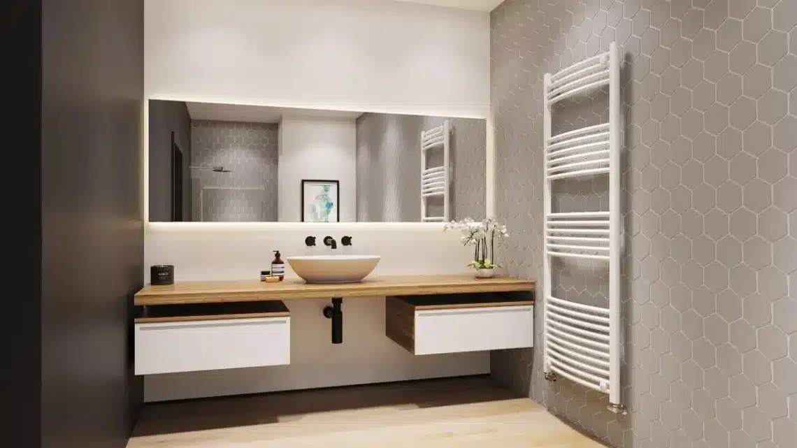 How To Embrace Bathroom Style and Utility with Towel Radiators