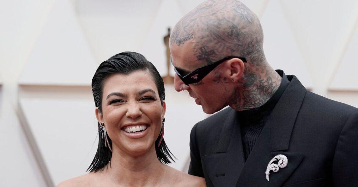 Kourtney Kardashian Reveals She’s Pregnant With Show-Stopping Move At Blink-182 Show