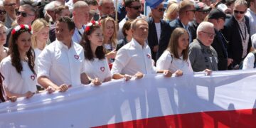 Polish opposition stages major anti-government protest