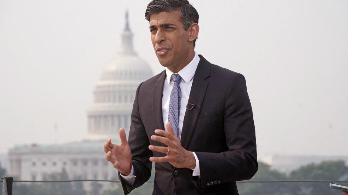 Rishi Sunak goes to Washington with Ukraine, economy and AI on agenda for Biden meeting Rishi Sunak goes to Washington with Ukraine, economy and AI on agenda for Biden meeting