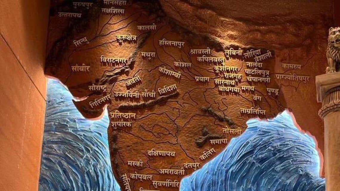 Row in Nepal over Akhand Bharat mural in India’s new Parliament