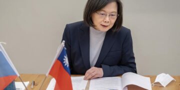 Taiwan president Tsai Ing-wen pledges to strengthen island’s defence capability with new technologies